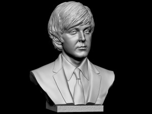 Paul McCartney Model do druku 3D