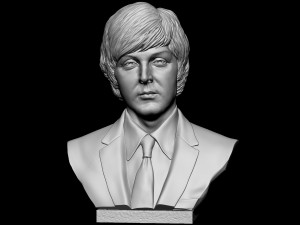 Paul McCartney Model do druku 3D