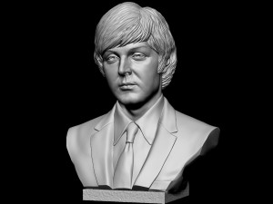 Paul McCartney Model do druku 3D