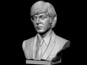 Paul McCartney Model do druku 3D