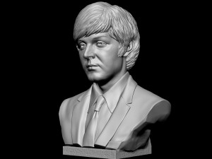 Paul McCartney Model do druku 3D
