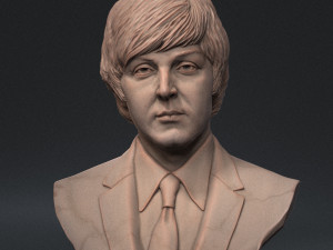 Paul McCartney 3D Print Model