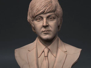 Paul McCartney 3D printmodel