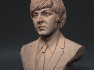 Paul McCartney Model do druku 3D