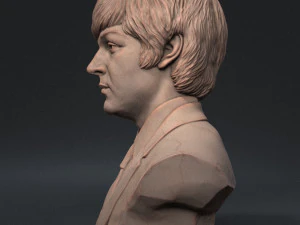 Paul McCartney 3D Print Model
