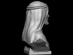 Sheikh Mohammed bin Rashid Al Maktoum 3D Print Model