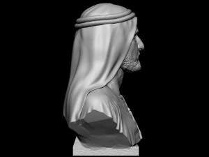 Sheikh Mohammed bin Rashid Al Maktoum 3D Print Model
