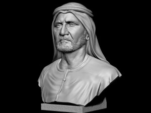 Sheikh Mohammed bin Rashid Al Maktoum 3D Print Model