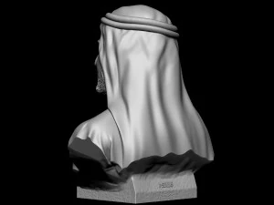 Sheikh Mohammed bin Rashid Al Maktoum 3D Print Model