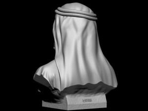 Sheikh Mohammed bin Rashid Al Maktoum 3D Принт Модель