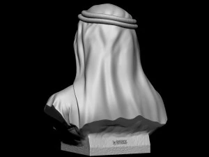 Sheikh Mohammed bin Rashid Al Maktoum 3D Print Model