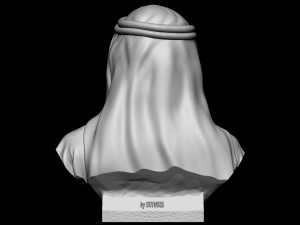 Sheikh Mohammed bin Rashid Al Maktoum 3D Принт Модель