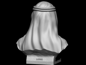 Sheikh Mohammed bin Rashid Al Maktoum 3D Принт Модель