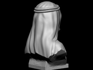 Sheikh Mohammed bin Rashid Al Maktoum 3D Принт Модель
