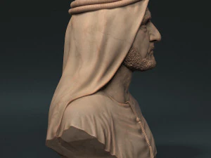 Sheikh Mohammed bin Rashid Al Maktoum 3D Print Model