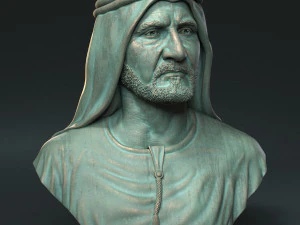 Sheikh Mohammed bin Rashid Al Maktoum 3D Print Model