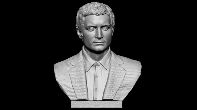 Elijah Wood 3D Druckmodell .c4d .max .obj .3ds .fbx .stl .blend 