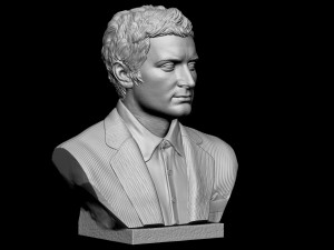 Elijah Wood 3D Druckmodell