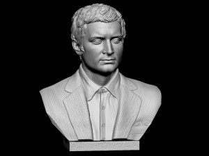 Elijah Wood 3D Druckmodell