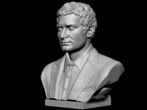 Elijah Wood 3D Druckmodell