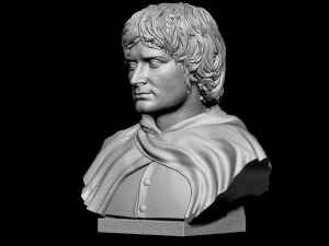 Frodo Baggins 3D Print Model