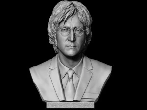 John Lennon 3D Baskı Modeli