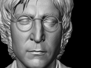John Lennon Modello di stampa 3D