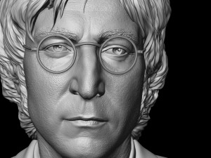 John Lennon Modello di stampa 3D