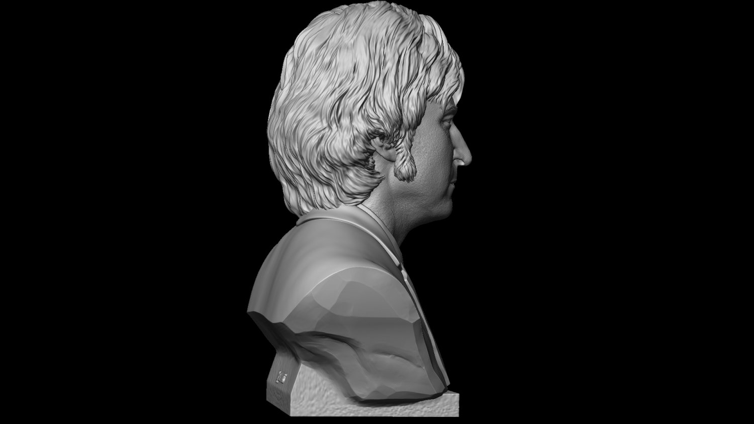 John Lennon 3D Print Model in Man 3DExport