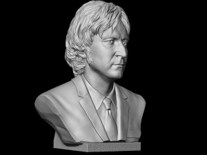John Lennon Modello di stampa 3D
