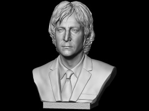 John Lennon Modello di stampa 3D
