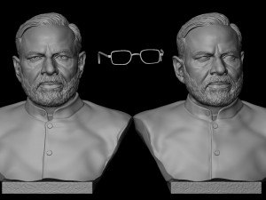 Narendra Damodardas Modi Modelo de Impressão 3D