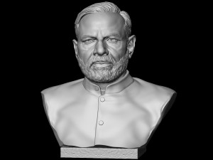 Narendra Damodardas Modi Modelo de Impressão 3D