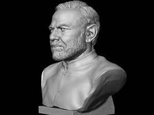 Narendra Damodardas Modi Modelo de Impressão 3D