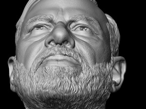 Narendra Damodardas Modi Modelo de Impressão 3D