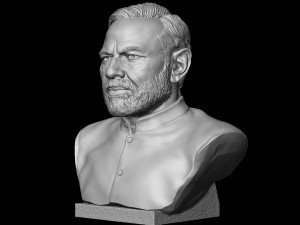 Narendra Damodardas Modi Modelo de Impressão 3D