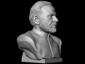 Narendra Damodardas Modi Modelo de Impressão 3D