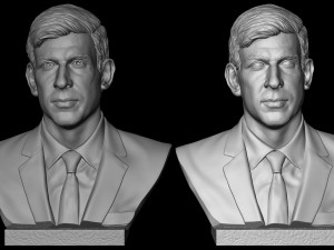 Rishi Sunak Modelo de Impressão 3D