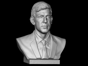 Rishi Sunak Modelo de Impressão 3D