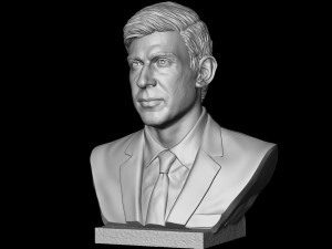 Rishi Sunak Modelo de Impressão 3D