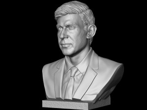 Rishi Sunak Modelo de Impressão 3D