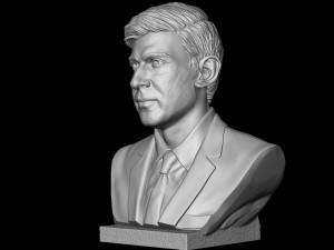 Rishi Sunak Modelo de Impressão 3D
