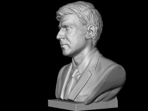 Rishi Sunak Modelo de Impressão 3D