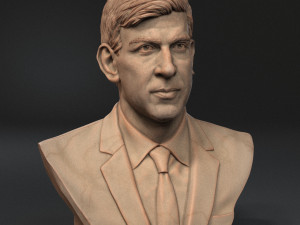 Rishi Sunak Modelo de Impressão 3D