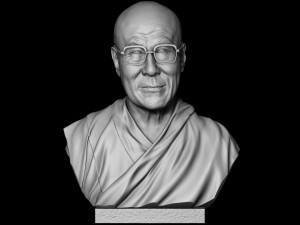 Dalai Lama 3D Print Model