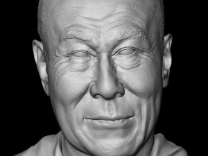Dalai Lama 3D Print Model