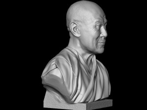Dalai Lama Modelo de impresión 3D