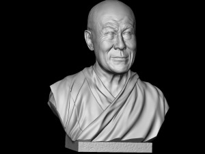 Dalai Lama Modelo de impresión 3D