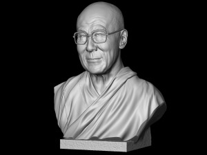 Dalai Lama Modelo de impresión 3D