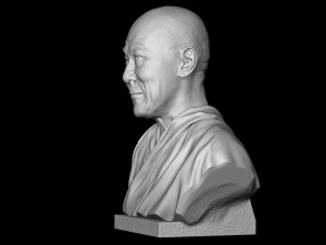 Dalai Lama Modelo de impresión 3D
